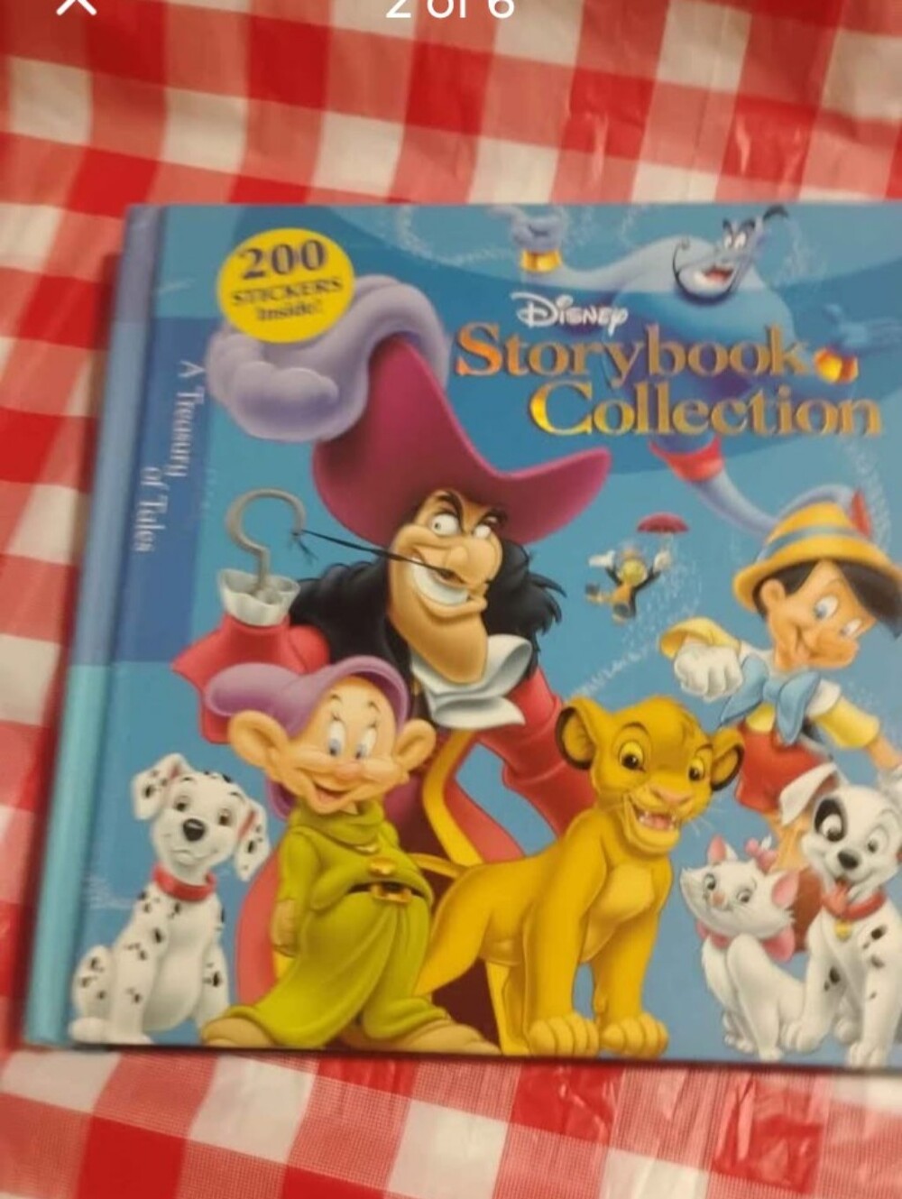 Disney Storybook Collection - Blue Cover with Yellow Characters